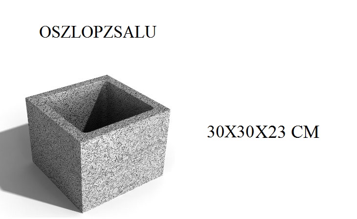 Pillérzsalu 30×30 cm